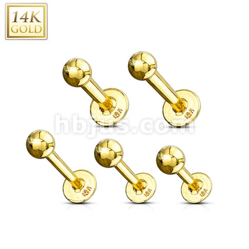 14KT  Gold 14K Gold LabretMonroe - Image 4