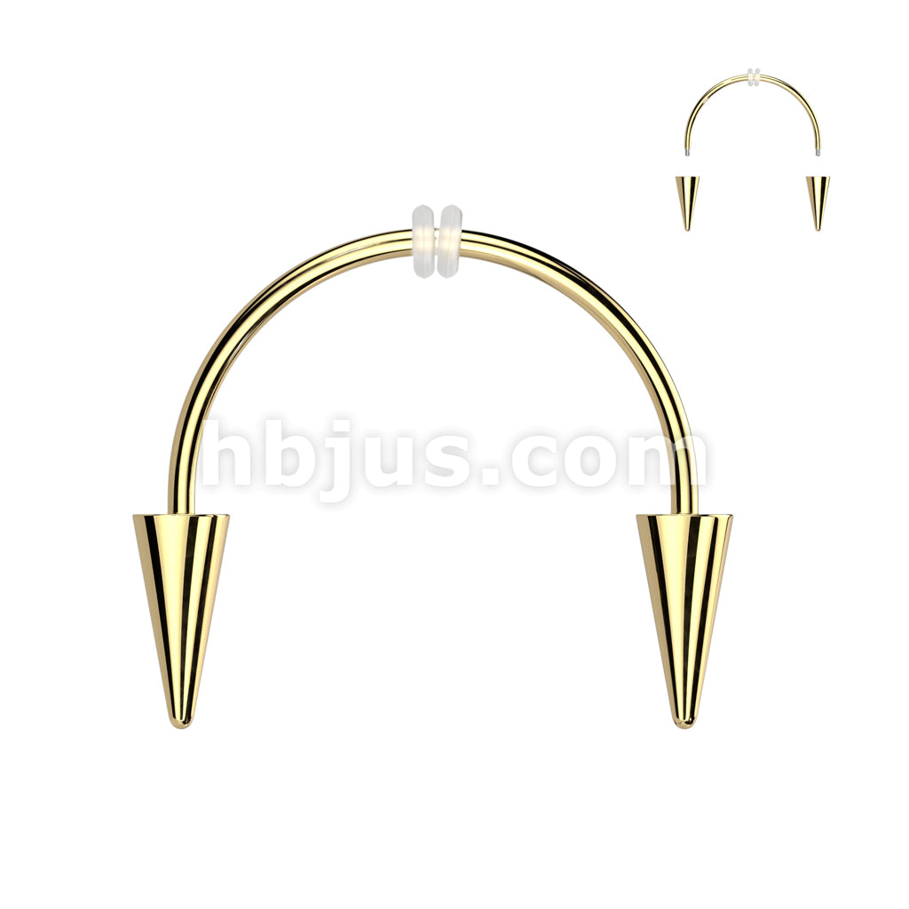 316L Surgical Steel 316L Surgical Stainless Steel Smiley Vampire Fangs... - Image 2