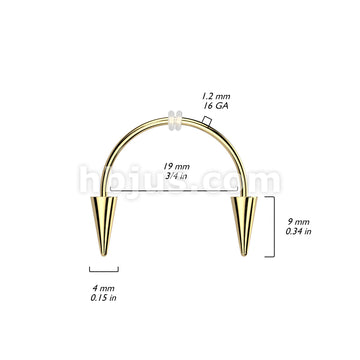 316L Surgical Steel 316L Surgical Stainless Steel Smiley Vampire Fangs... - Image 4