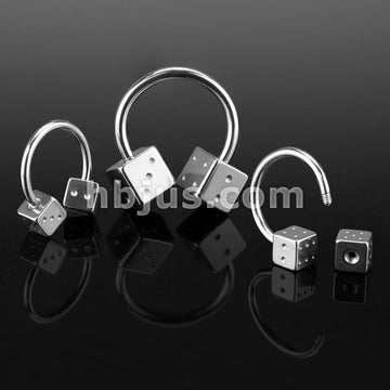 316L Surgical Steel Steel dices 316L Surgical Stainless Steel Circulars - Image 2