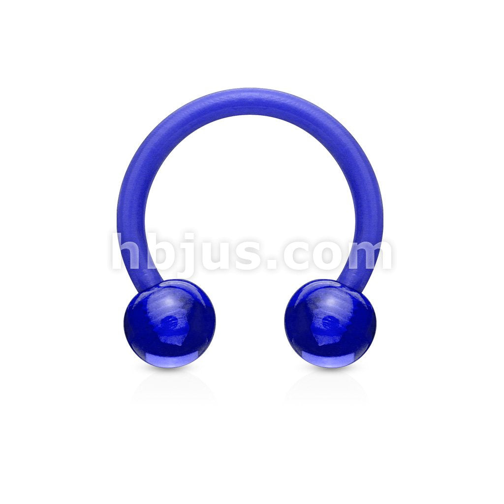 Acrylic | Silicone All Acrylic Flexible Horse Shoe - Image 3
