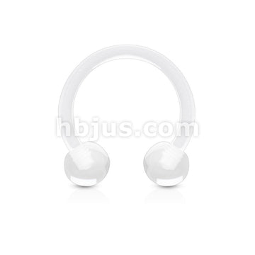 Acrylic | Silicone All Acrylic Flexible Horse Shoe - Image 4