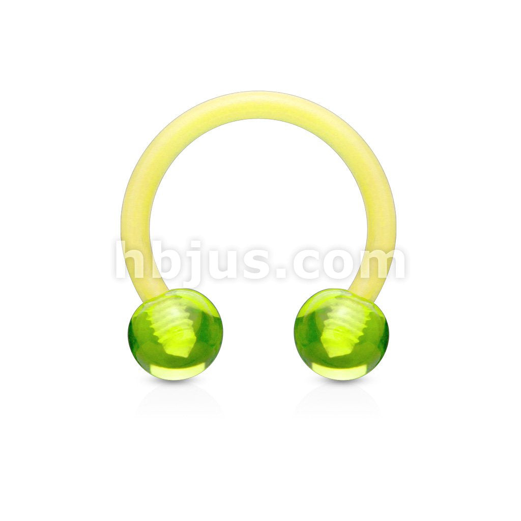 Acrylic | Silicone All Acrylic Flexible Horse Shoe - Image 5