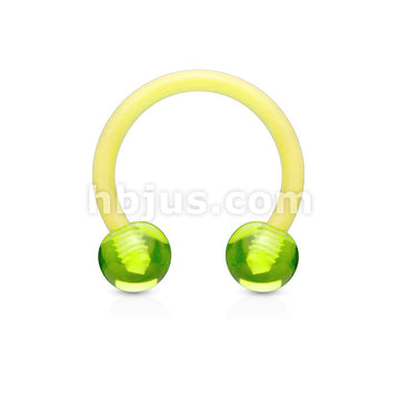 Acrylic | Silicone All Acrylic Flexible Horse Shoe - Image 5