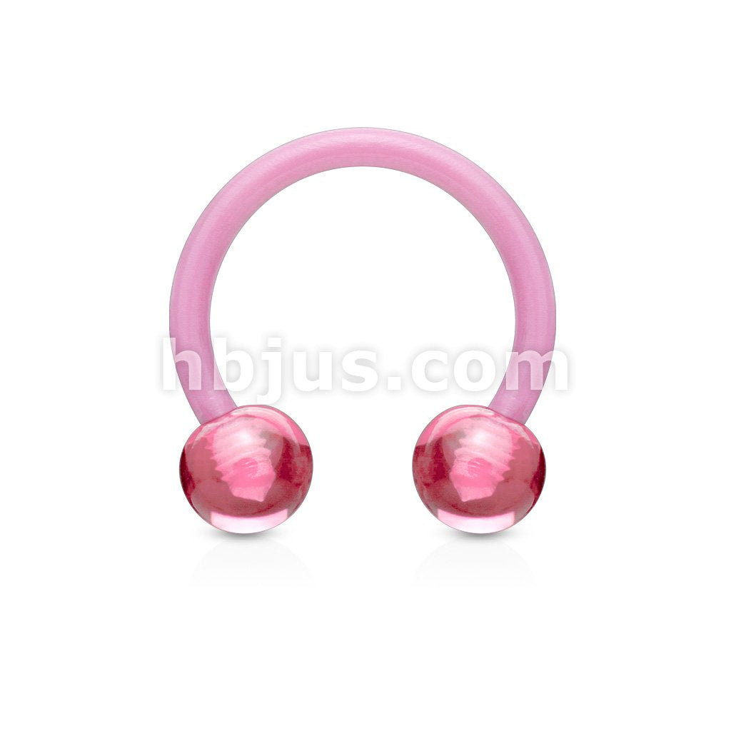Acrylic | Silicone All Acrylic Flexible Horse Shoe - Image 7