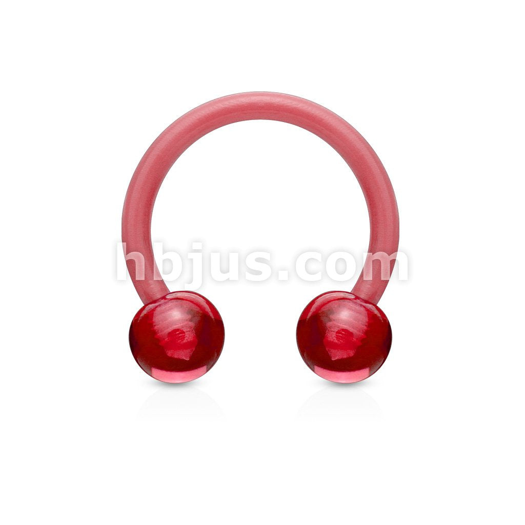 Acrylic | Silicone All Acrylic Flexible Horse Shoe - Image 8