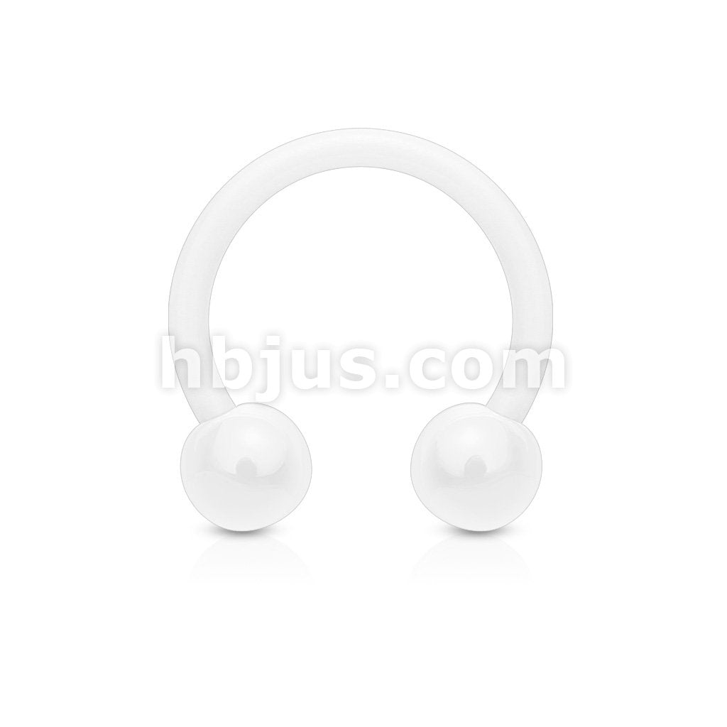 Acrylic | Silicone All Acrylic Flexible Horse Shoe - Image 9