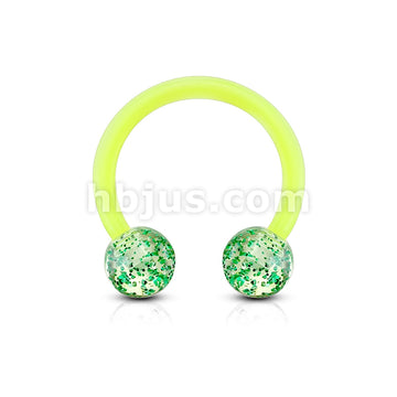Bioflex Ultra Glitter Acrylic Balls Flexible Horseshoe/Circular - Image 5