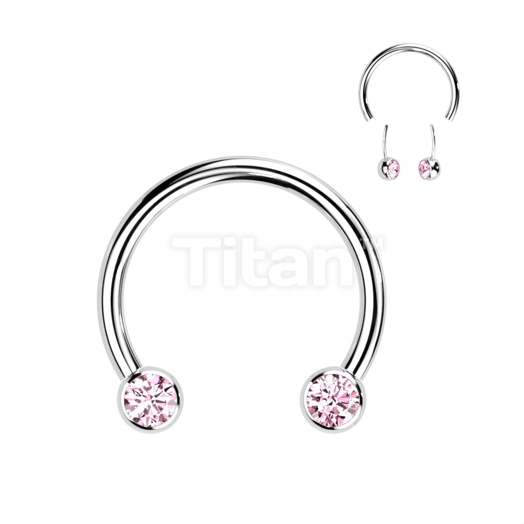 ASTM F136 Titanium Implant Grade Titanium Threadless Horseshoe With... - Image 5