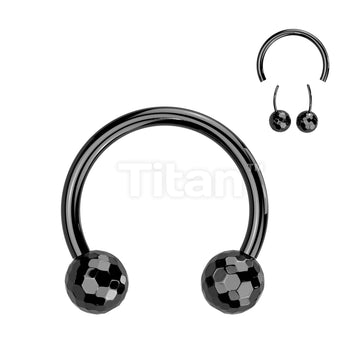Implant Grade Titanium Threadless Push In Horseshoe With Multi-Faceted Balls - Image 3