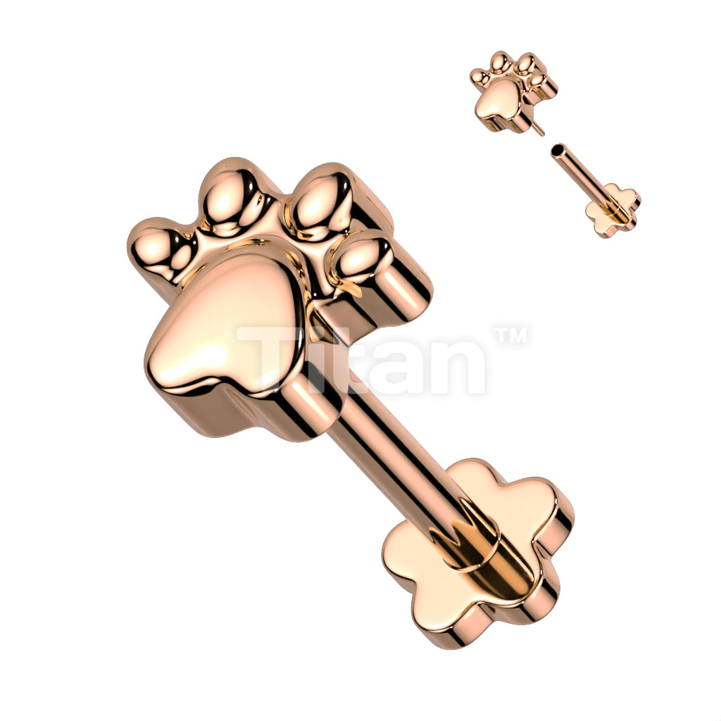 ASTM F136 Titanium Implant Grade Titanium Threadless Push in Flower... - Image 4
