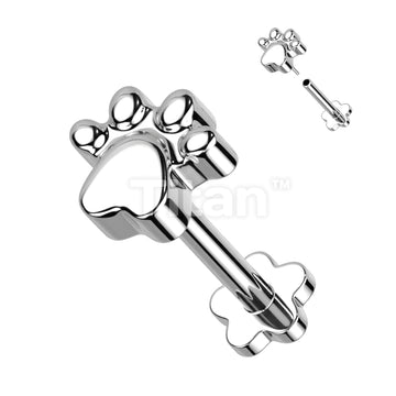ASTM F136 Titanium Implant Grade Titanium Threadless Push in Flower... - Image 5