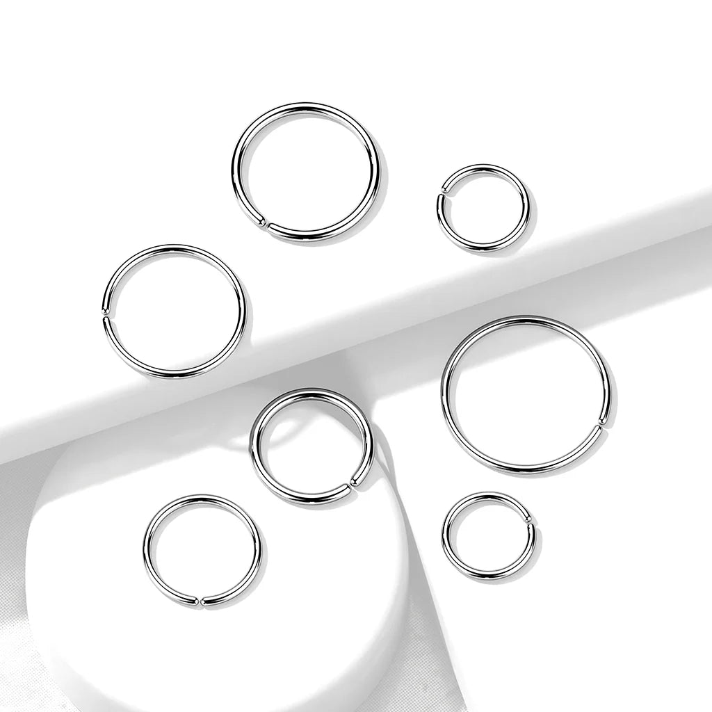 Implant Grade Titanium Seamless Bendable Hoop