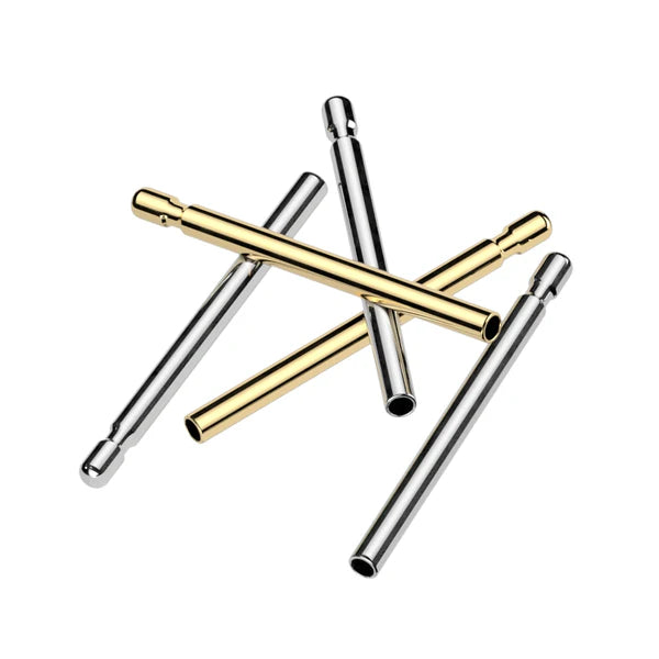 Implant Grade Titanium Threadless 20ga Push In Earring Stud Post
