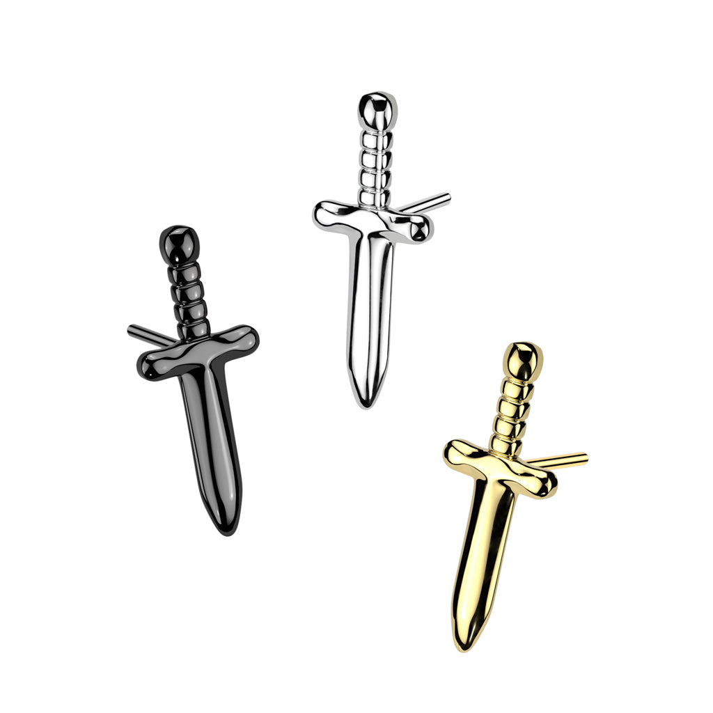 Implant Grade Titanium Threadless Push In Dagger Top