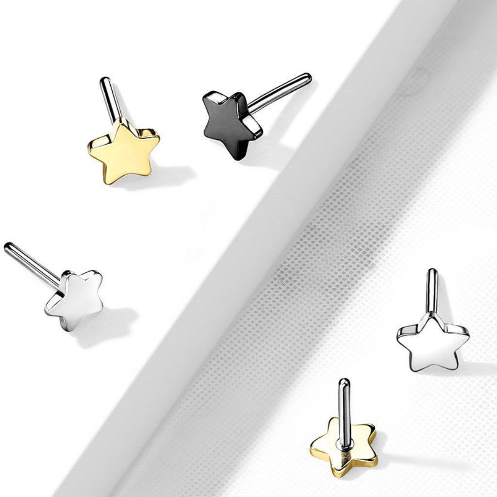 Implant Grade Titanium Threadless Push In Star Top