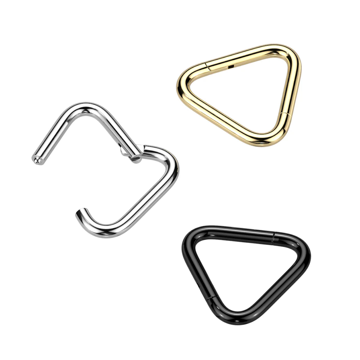 Implant Grade Titanium Triangle Hinged Segment Hoop Ring