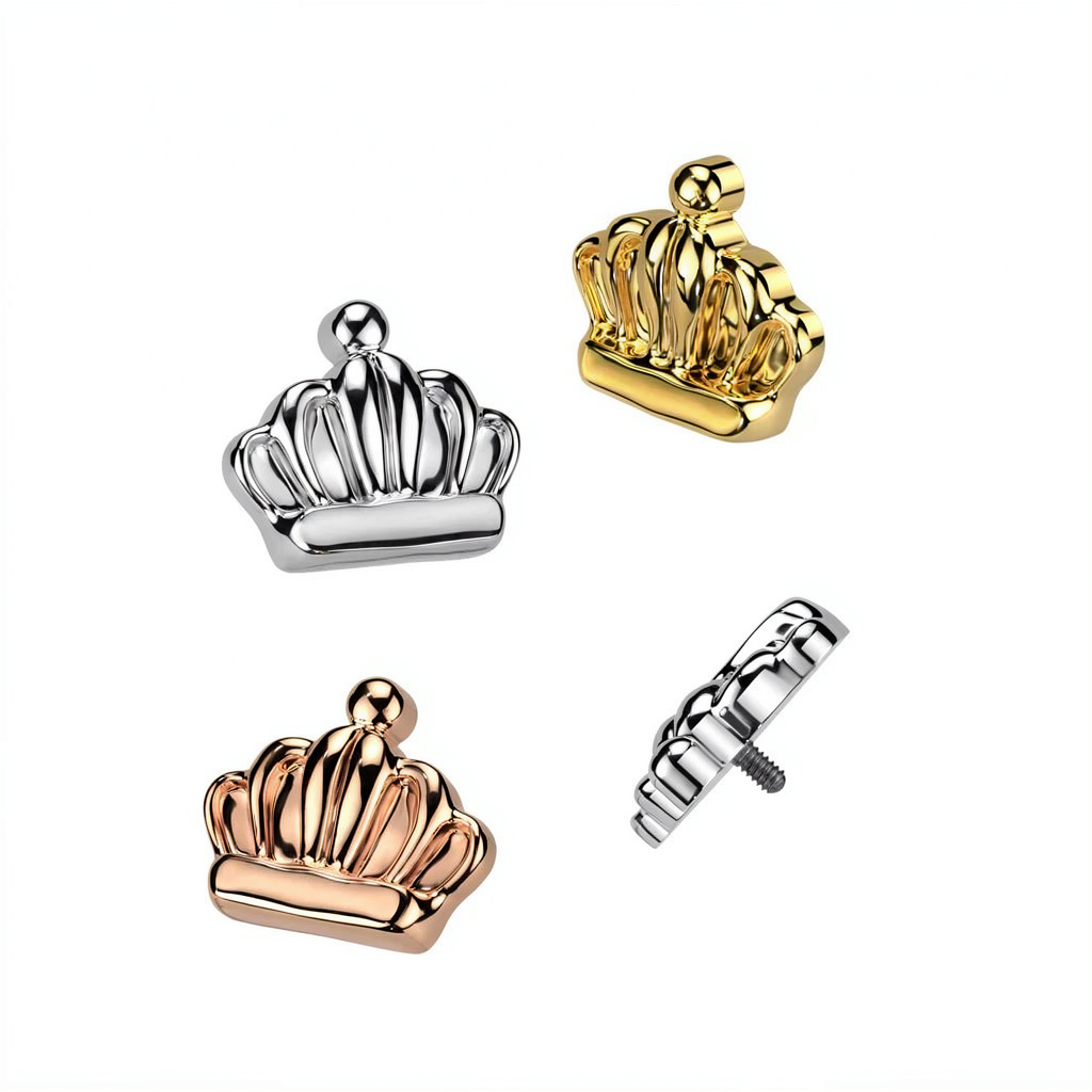 Implant Grade Titanium Internally Threaded Crown Top