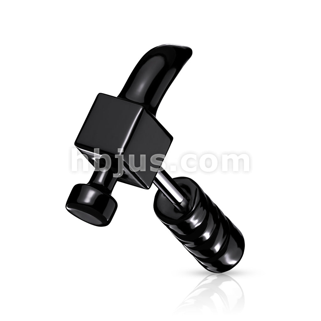 316L Surgical Steel Claw Hammer 316L Surgical Steel Cartilage, Tragus... - Image 4