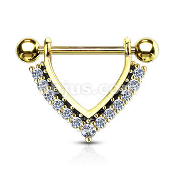 316L Surgical Steel CZ Paved Black Enamel Dangle 316L Surgical Steel... - Image 5