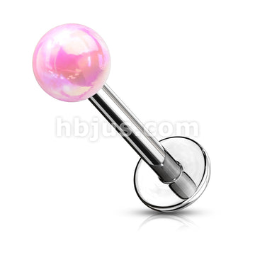 Metallic AB Coating Ball Over 316L Surgical Steel Flat Back Studs for... - Image 5