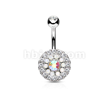 316L Surgical Steel 316L Surgical Steel Multi Circle Triple Tiered... - Image 3