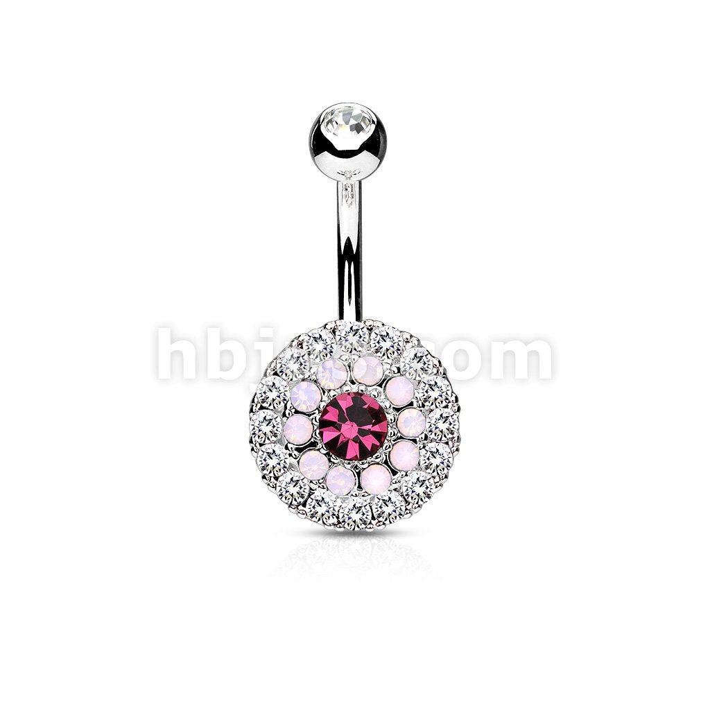 316L Surgical Steel 316L Surgical Steel Multi Circle Triple Tiered... - Image 5
