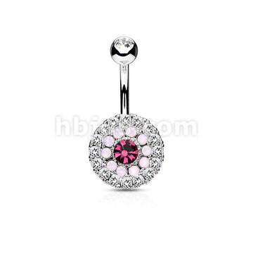 316L Surgical Steel 316L Surgical Steel Multi Circle Triple Tiered... - Image 5