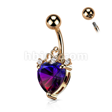 316L Surgical Steel 316L Surgical Steel Heart Filigree With Heart... - Image 4