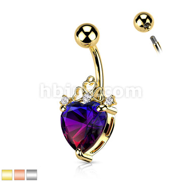 316L Surgical Steel 316L Surgical Steel Heart Filigree With Heart... - Image 2