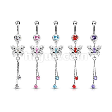 316L Surgical Steel 316L Surgical Steel Laser Cut Royal Butterfly With... - Image 7