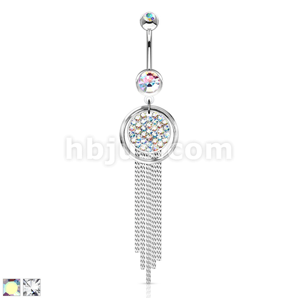 316L Surgical Steel 316L Surgical Steel Plate Paved Round With...