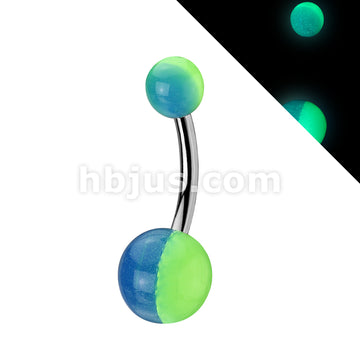 316L Surgical Steel 316L Surgical Stainless Steel Navel Ring With... - Image 3
