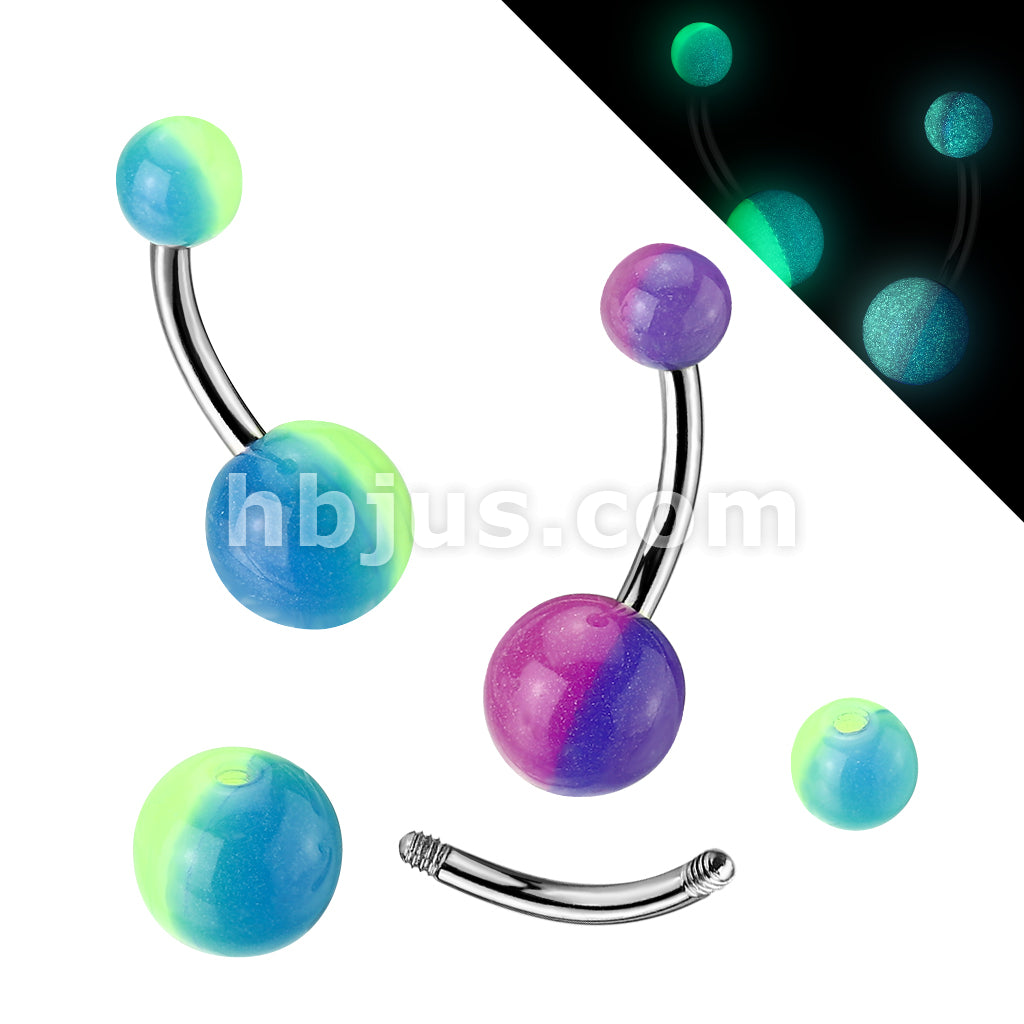 316L Surgical Steel 316L Surgical Stainless Steel Navel Ring With...