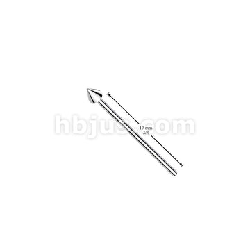 316L Surgical Steel Fishtail  Nose Stud - Image 5
