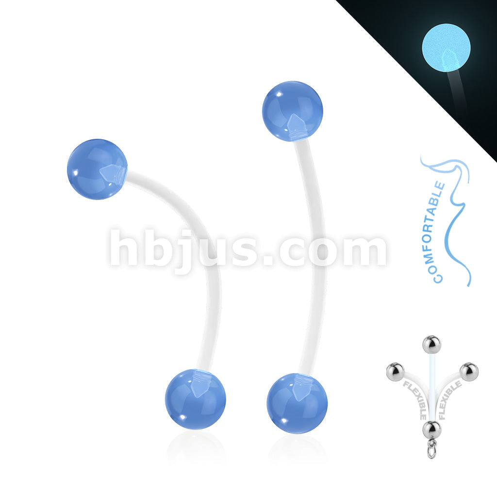 Bioflex Glow in the Dark BallsPregnancy Belly Ring - Image 3