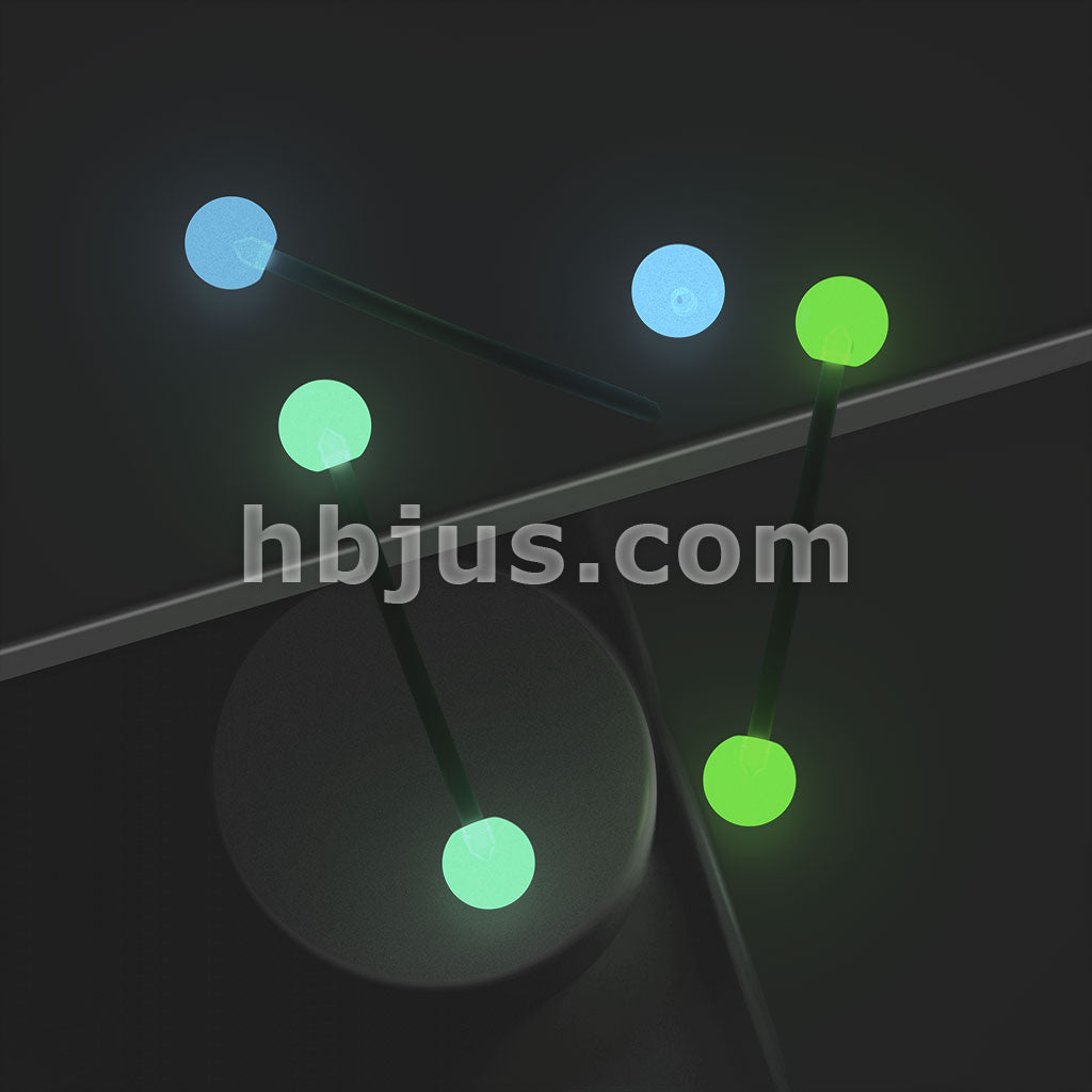 Bioflex Glow in the Dark BallsPregnancy Belly Ring - Image 8