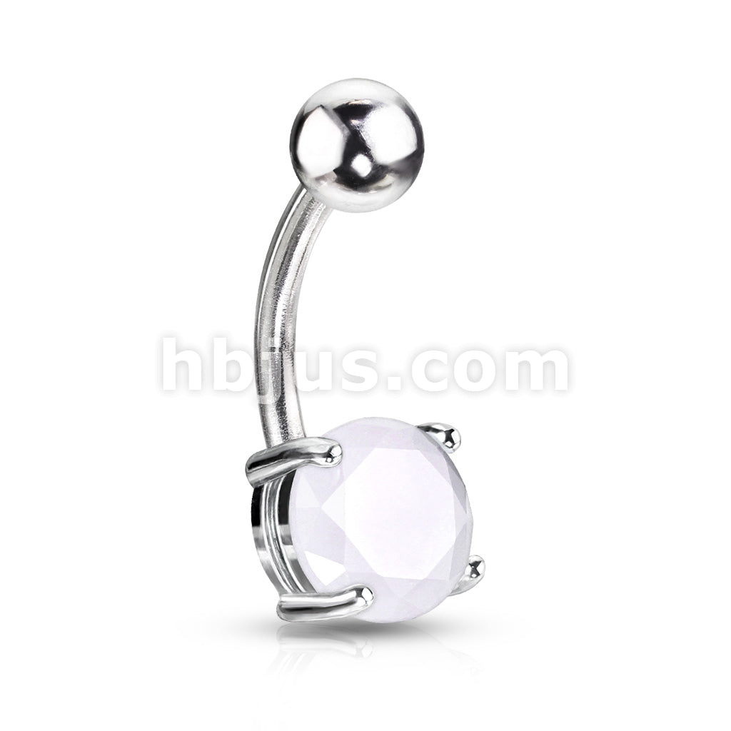 316L Surgical Steel 316L Surgical Steel Solid Argenon Flourite Semi...