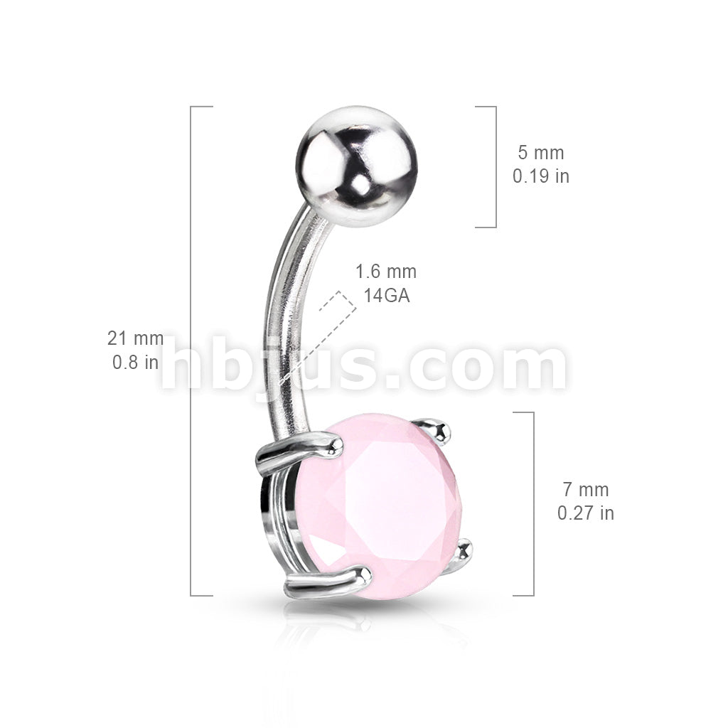 316L Surgical Steel 316L Surgical Steel Pink Jade Color Adventurine... - Image 2