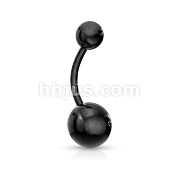 Titanium IP Over 316L Surgical Steel Navel Ring - Image 6