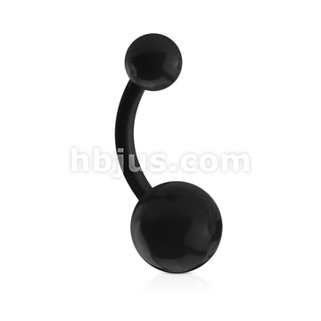 Bioflex Solid Color Acrylic Ball Bioflex Belly Button Navel Rings - Image 5