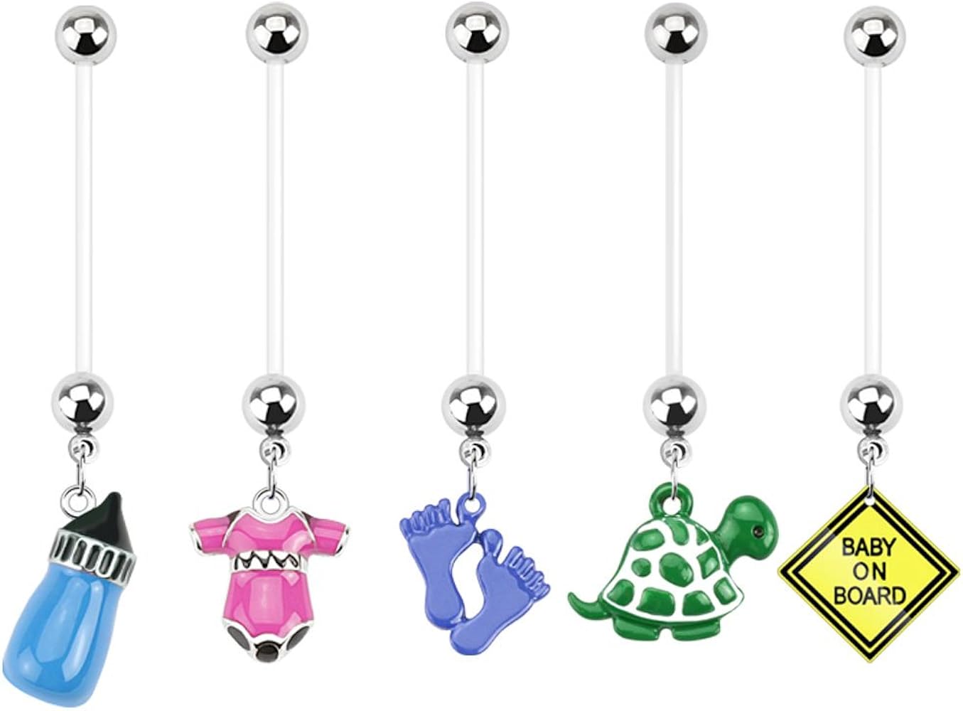 Pregnancy Bio Flex Navel Ring