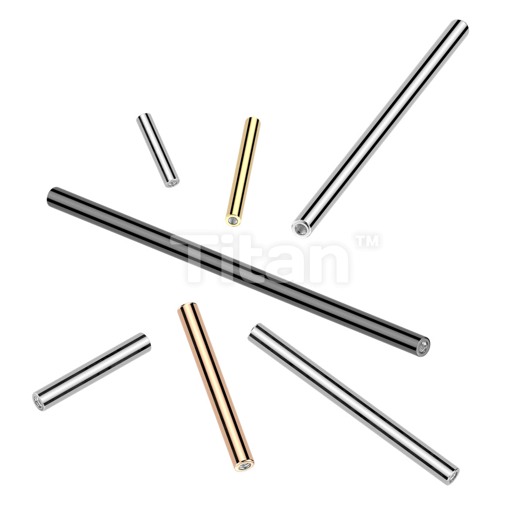 Implant Grade Titanium Internally Threaded Barbell Pins
