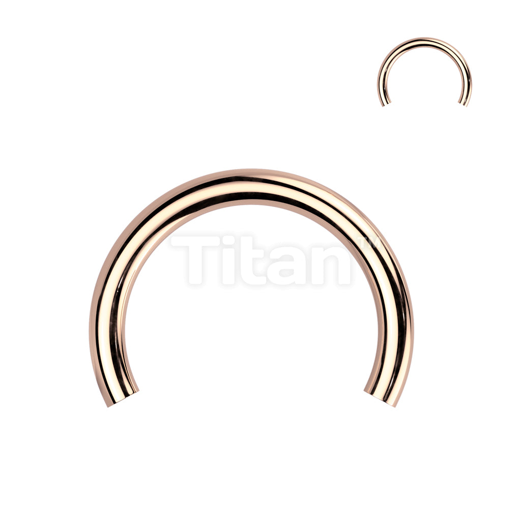 ASTM F136 Titanium Implant Grade Titanium Internally Threaded Horseshoe... - Image 4