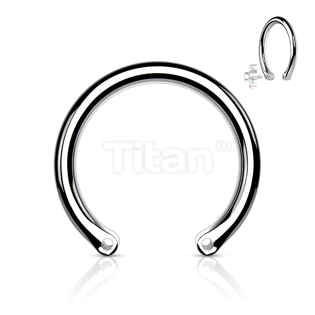 ASTM F136 Titanium Implant Grade Titanium Internally Threaded 2 Hole... - Image 2