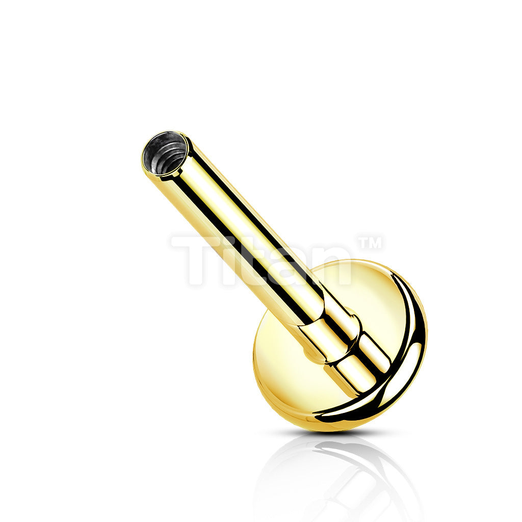 Implant Grade Titanium Internally Threaded 4mm Base Labret Posts - Image 2
