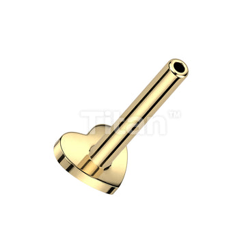 ASTM F136 Titanium Implant Grade Titanium Internally Threaded Flat Back... - Image 2