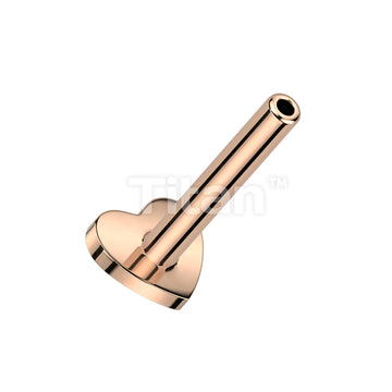 ASTM F136 Titanium Implant Grade Titanium Internally Threaded Flat Back... - Image 4