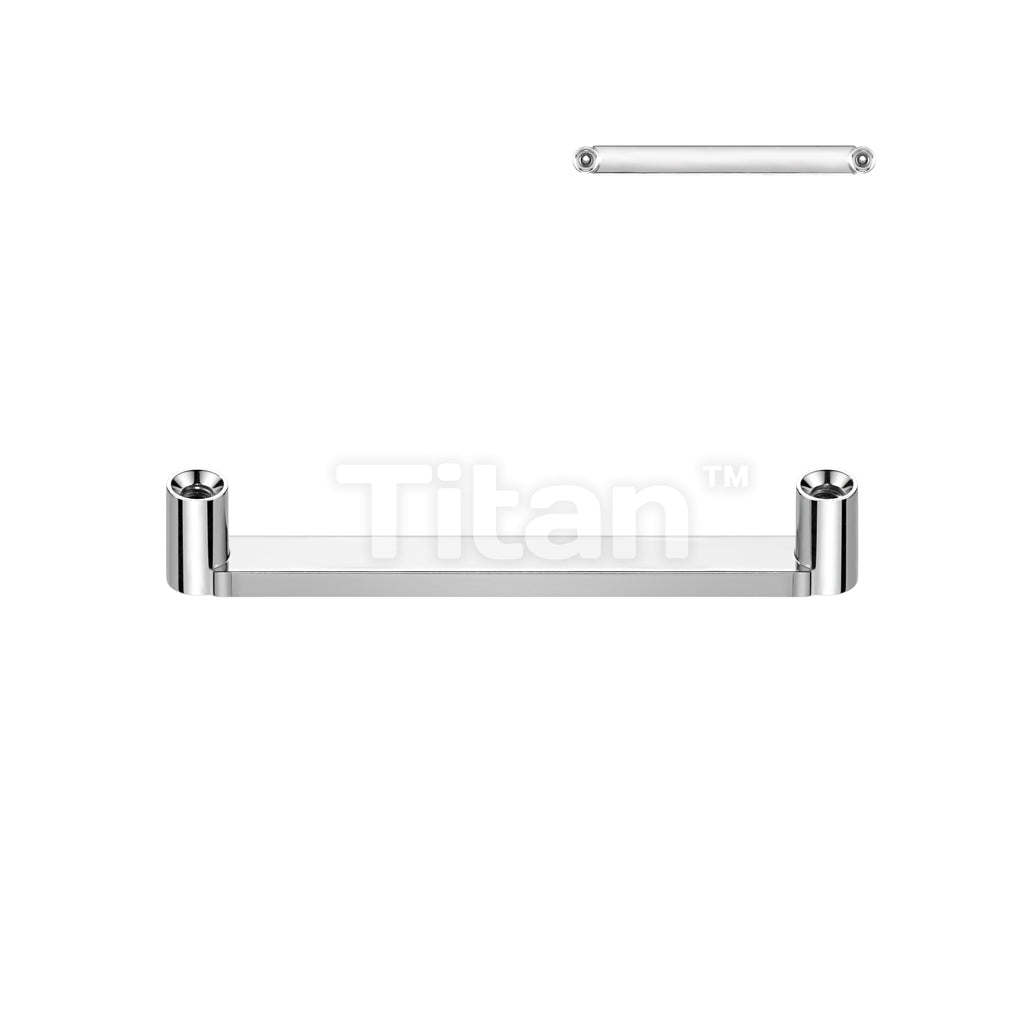 Implant Grade Titanium Internally Threaded Flat Surface Barbell With 2mm Rise Posts. - Image 2