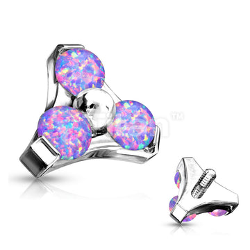 Implant Grade Titanium Internally Threaded Opal Trinity Triangle Top Parts - Image 6